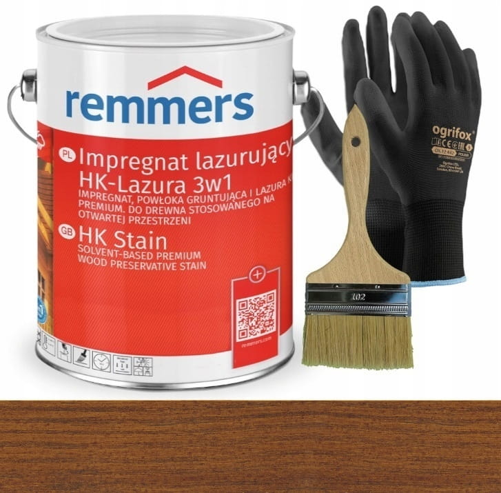 Remmers HK-Lasur 3w1 Impregnat lazurujący do drewna ORZECH